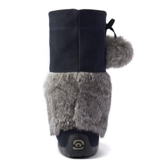 WATERPROOF SNOWY OWL MUKLUK Navy New With Box - Picture 2 of 5